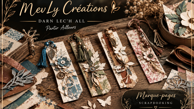 1 6 marques pages scrapbooking