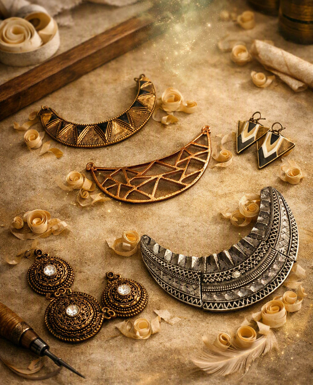 4 plastrons a revisiter en paperolle mevly creations univers darn lec h all