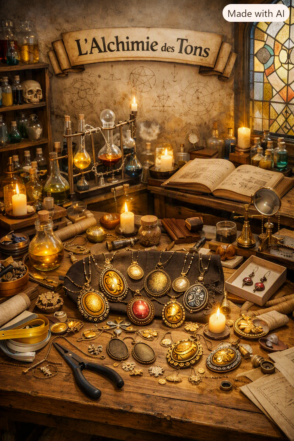 L’Alchimie des Tons - Bijoux | MevLy Créations