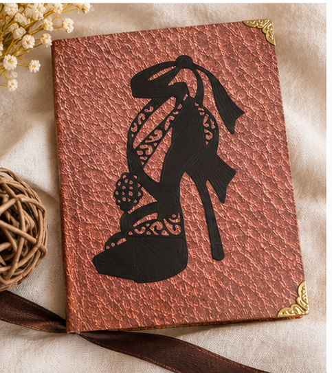 Carnet revisité MevLy modèle escarpin