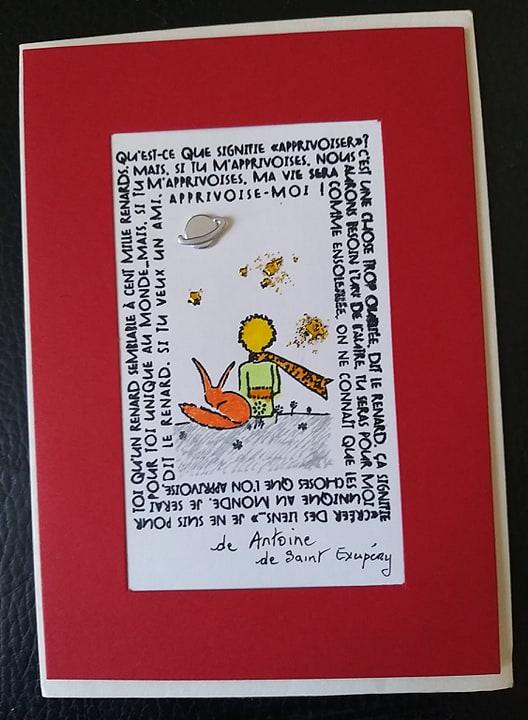 Carte petitprince et renard