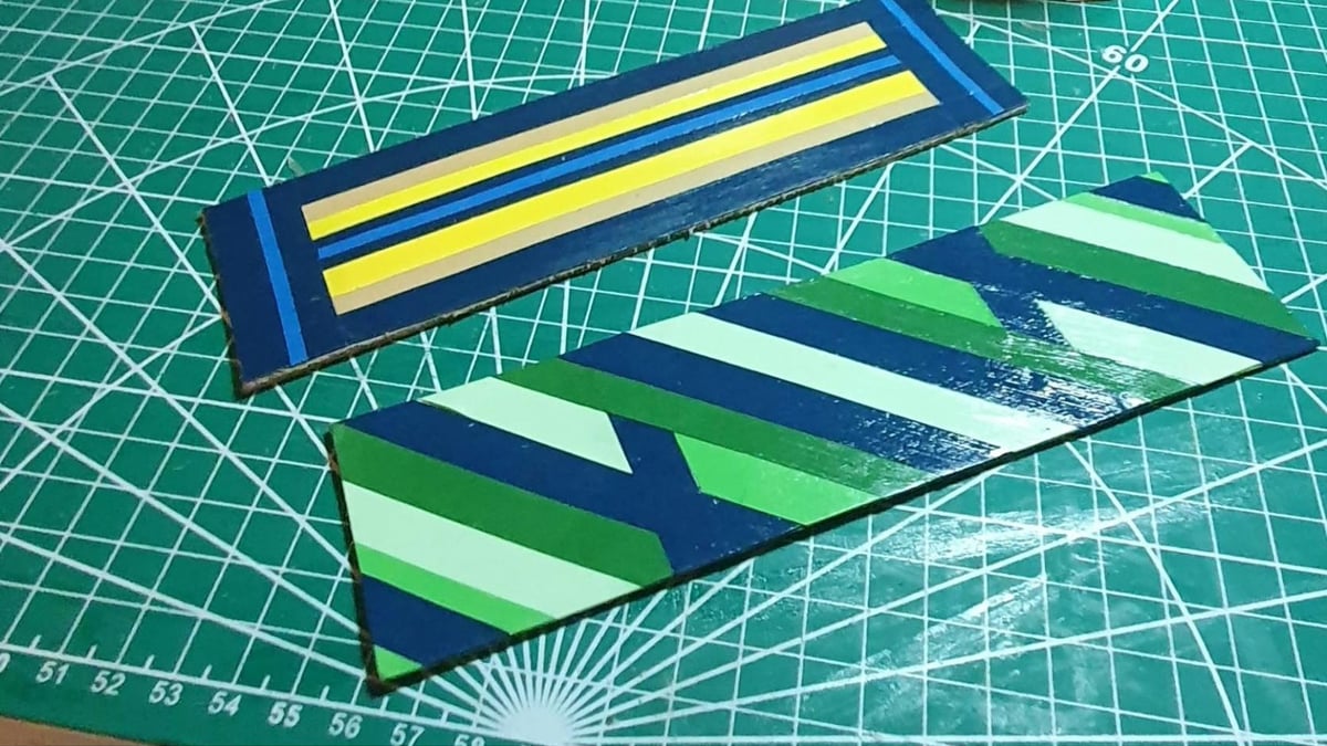 Marques pages marquetterie de papier univers mevly creations