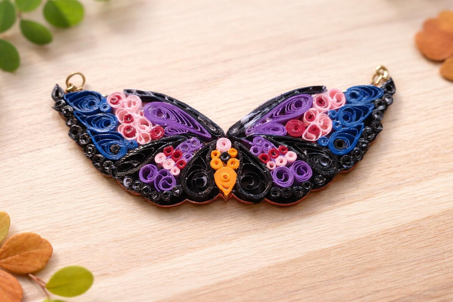 Papillon aile reinvente creation mevly recyclee