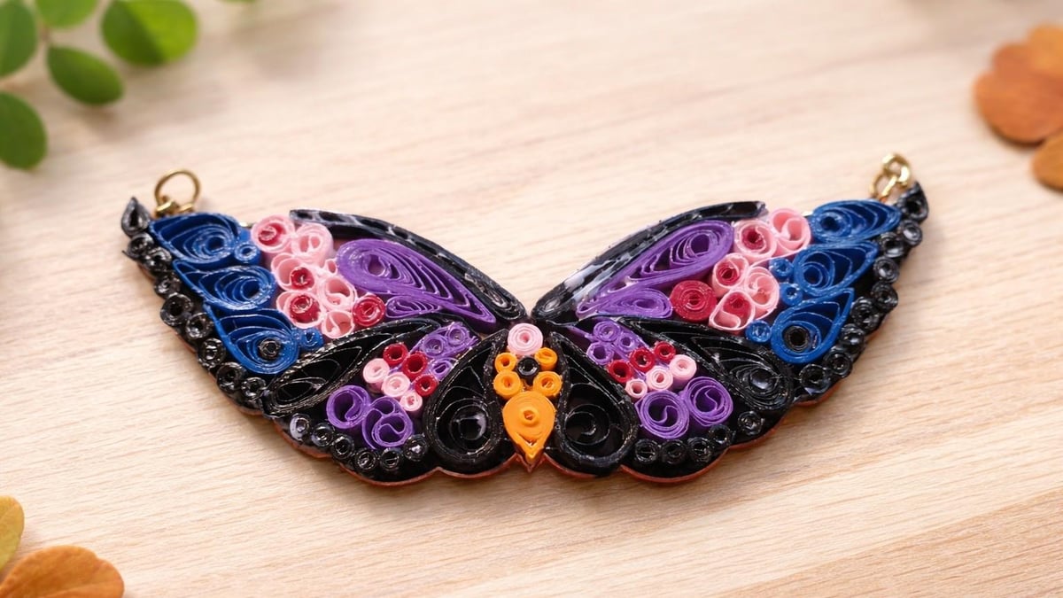 Papillon aile reinvente creation mevly recyclee