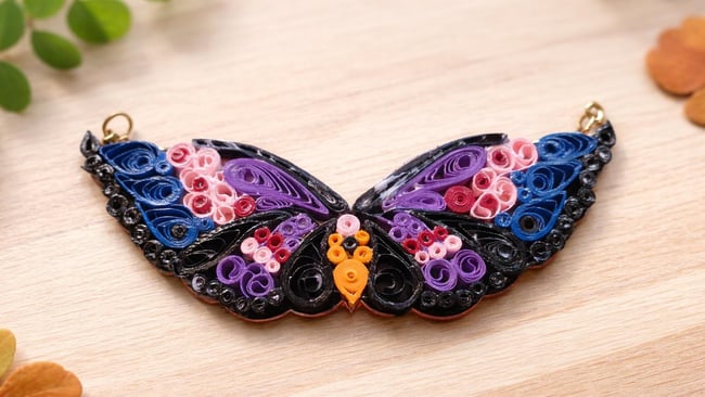 Papillon aile reinvente creation mevly recyclee