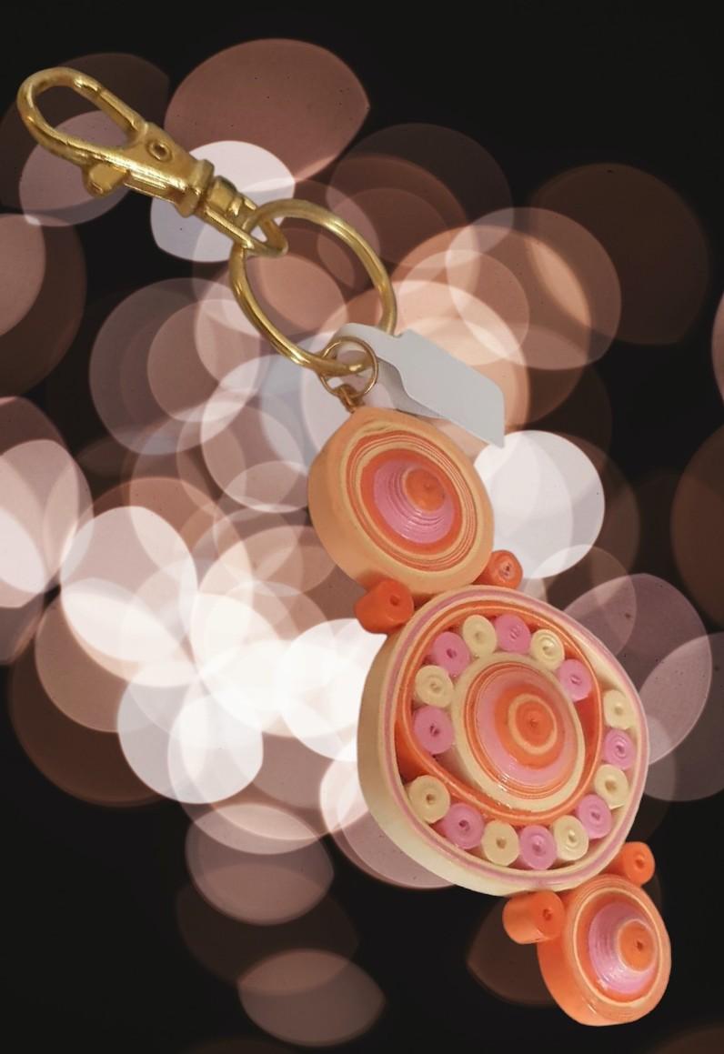 Porte clefs mevly creations ref aq pc 023