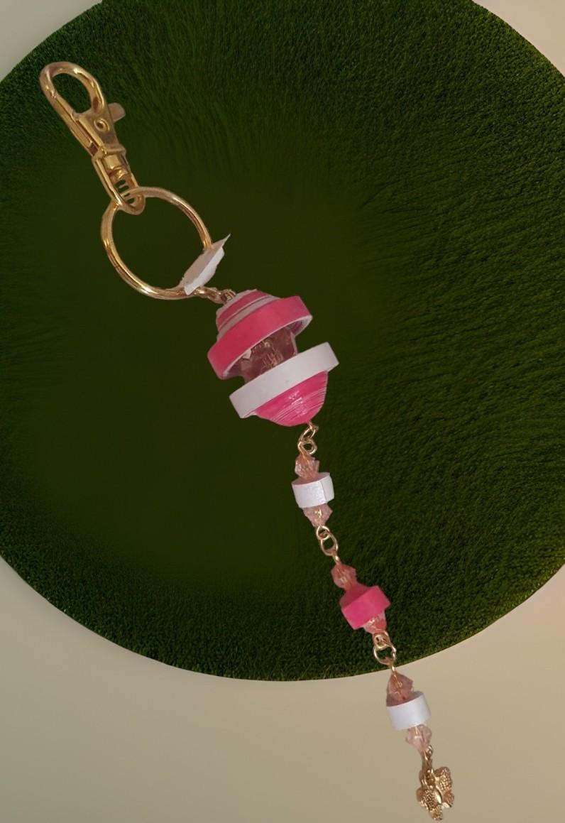 Porte clefs mevly creations ref aq pc 024