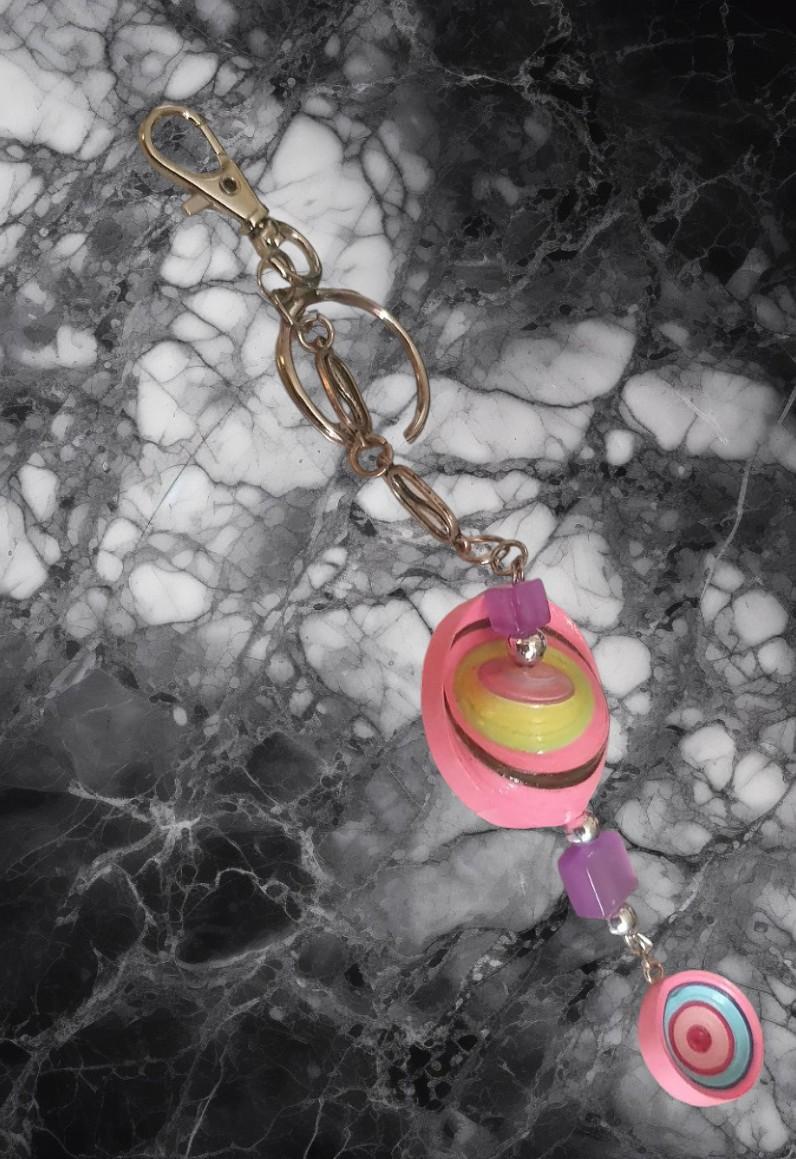 Porte clefs mevly creations ref aq pc 025