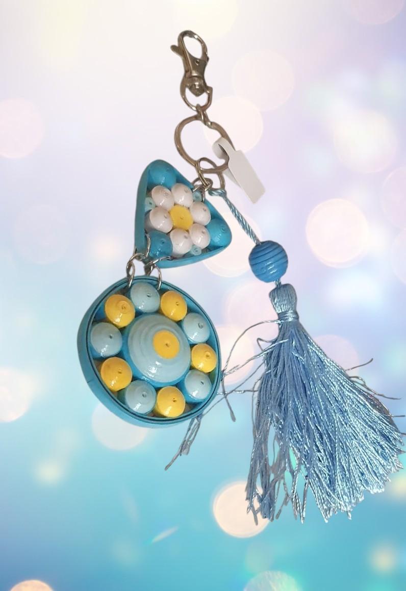 Porte clefs mevly creations ref aq pc 029