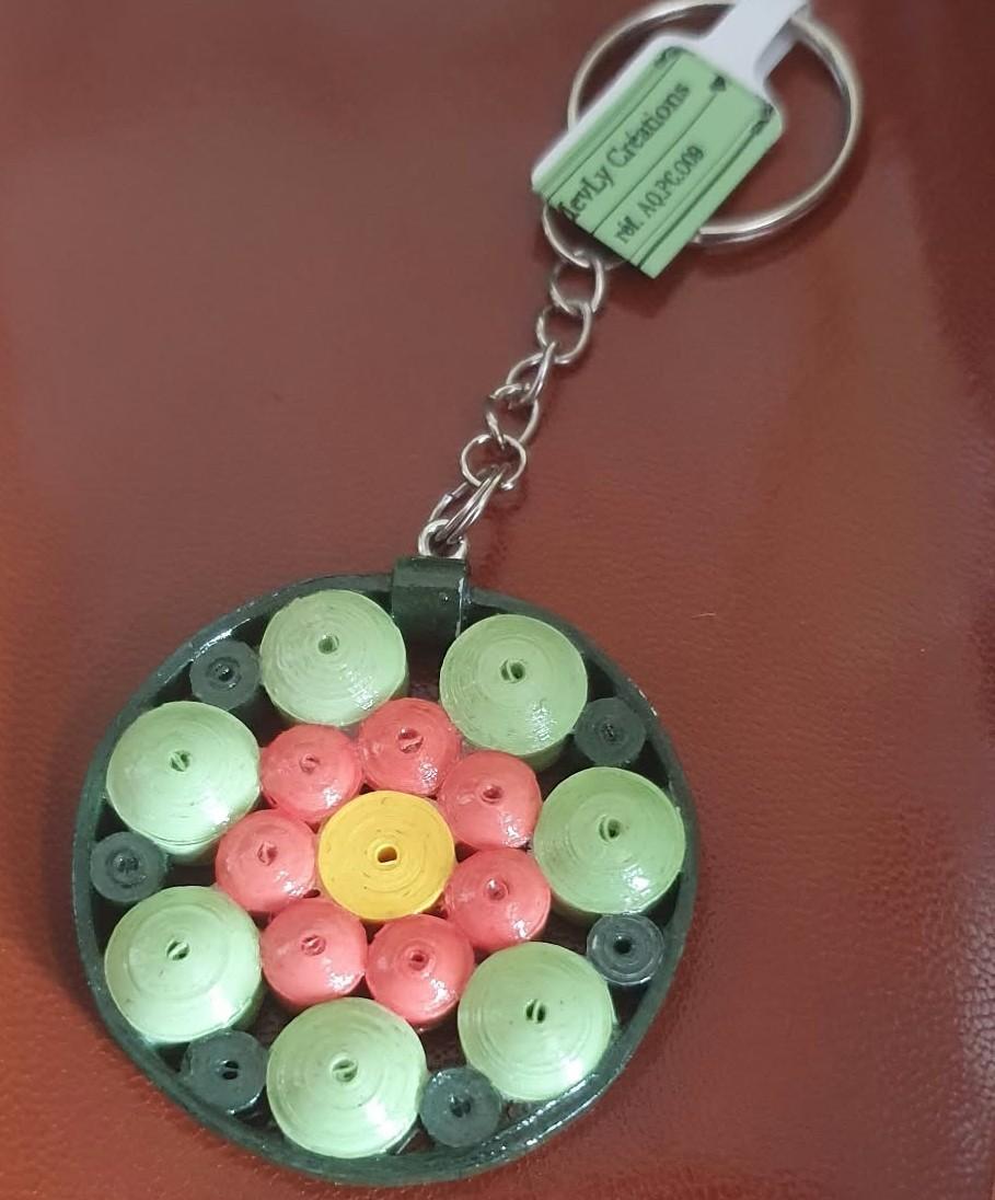 Porte-clés MevLy Créations réf. AQ-PC.009