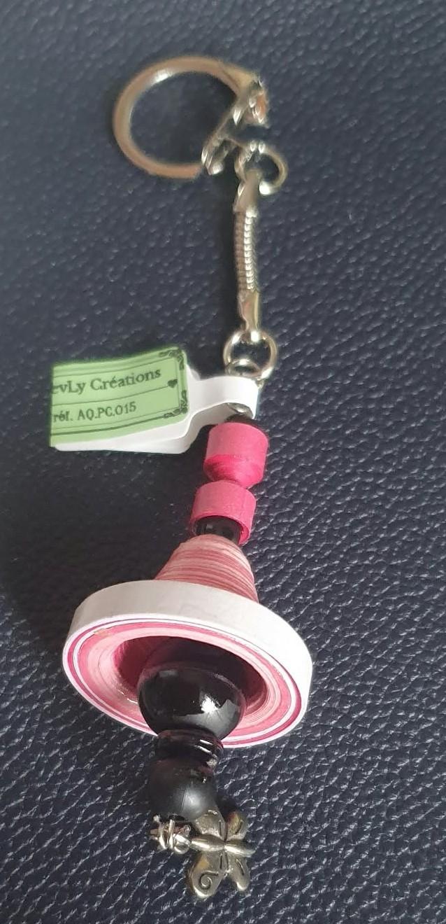 Porte-clés MevLy Créations réf. AQ-PC.015
