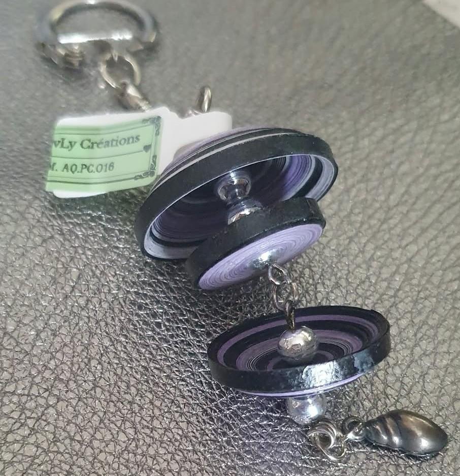 Porte-clés MevLy Créations réf. AQ-PC.016