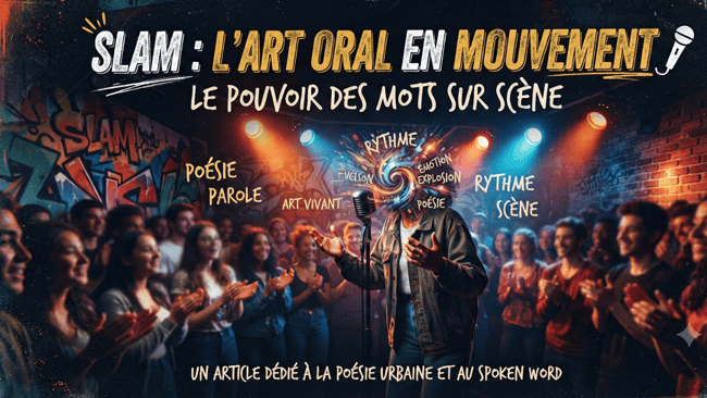 Slam art de la poesie orale et urbaine carnet de vie note litteraire